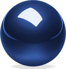 Perixx PERIPRO-303GB 34mm für Perimice und Logitech M570, Ersatz-Trackball, blau