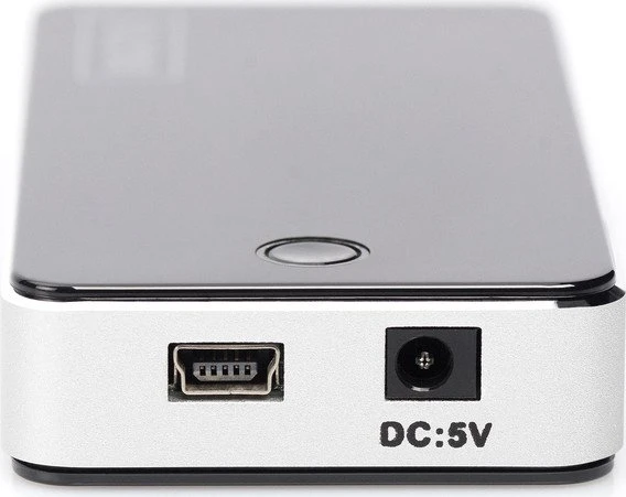 Digitus USB-Hub, 7x USB-A 2.0, USB 2.0 Mini-B [Buchse]