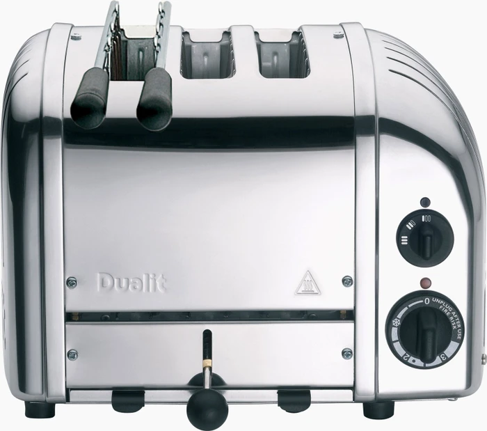 Dualit Combi 2+1 Classic Toaster silber