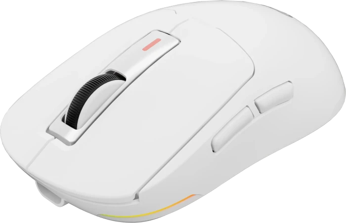 Genesis Zircon 660 Pro Wireless Ultra-Lightweigt Gaming Mouse weiß, USB/Bluetooth