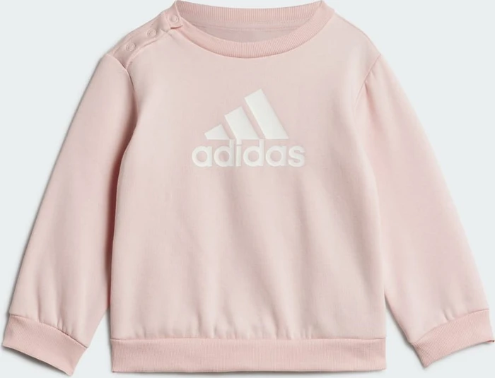 adidas Badge of Sport Trainingsanzug sandy pink/white (Junior)