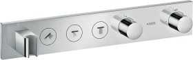 Hansgrohe AXOR ShowerSolutions Thermostatmodul Select 530/90 Unterputz für 3 Verbraucher chrom
