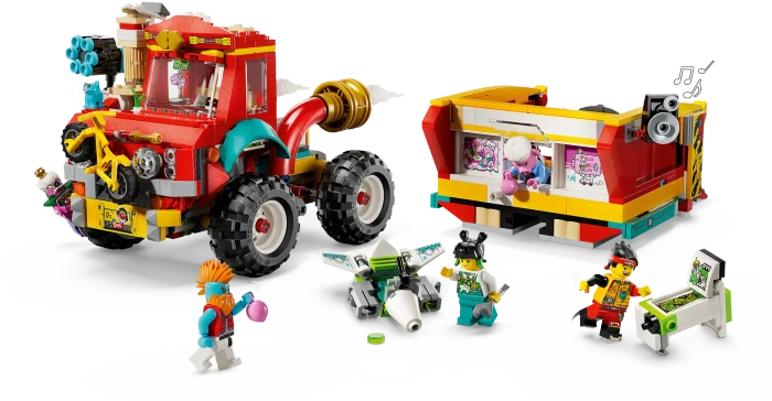 LEGO Monkie Kid - Monkie Kids Power-Teamtruck