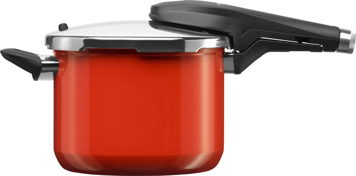 WMF Fusiontec Perfect Premium Schnellkochtopf 6.5l rot