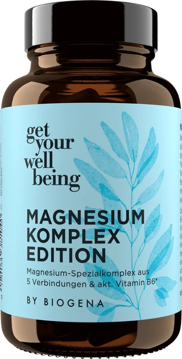 get your wellbeing by Biogena Magnesium Komplex Edition Kapseln, 60 Stück