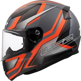 LS2 FF353 Rapid II Flitz grau/orange