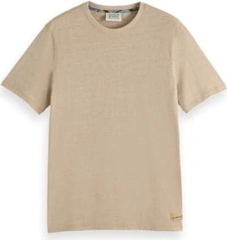 Scotch & Soda Melange T-Shirt kurzarm desert sand (Herren)