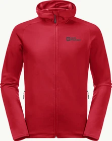 Jack Wolfskin Baiselberg Hoody FZ Jacke red glow (Herren)