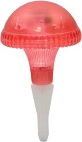 Konstsmide Ku LED Pilz Solar Gartenleuchte rot