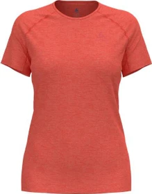 Odlo X-Alp Performance Wool 115 Funktionsshirt kurzarm cayenne/firelight melange (Damen)