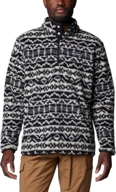Columbia Rugged Ridge III Sherpa Half Snap Print Pullover dark stone/madras tonal (Herren)