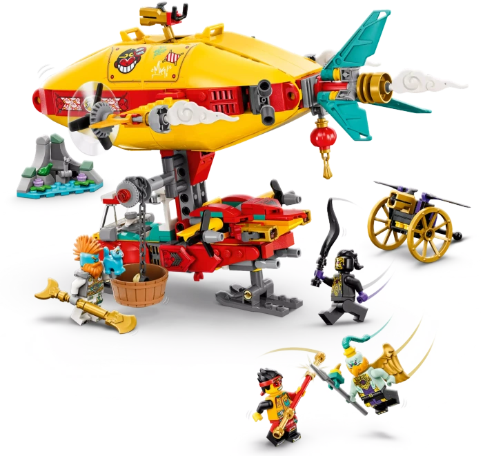 LEGO Monkie Kid - Monkie Kids Wolkenschiff