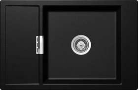 Schock Mono D-100XS Unterbau Becken reversibel magma inkl. Schneidebrett