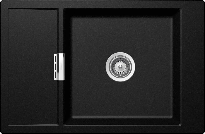 Schock Mono D-100XS Unterbau Becken reversibel magma inkl. Schneidebrett