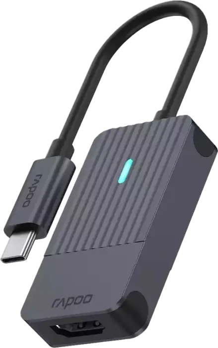 Rapoo UCA-1004 HDMI Adapter, 1x USB-C 3.0 [Stecker]