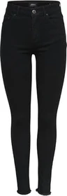 ONLY Skinny Mid Blush Jeans black denim (Damen)