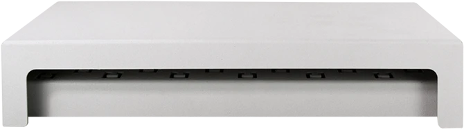 LogiLink Konsolidierungspunkt-Gehäuse für RJ-45 Keystone Module, 12-Port, grau