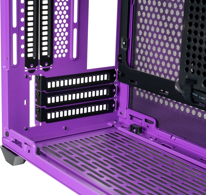 Cooler Master MasterBox NR200P Color Edition Nightshade Purple, Glasfenster, Mini-ITX