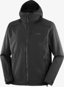 Salomon Outpeak Hooded Funktionsjacke deep black (Herren)