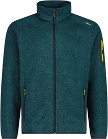 CMP Melange Knit Tech Heavy Fleece Jacke lichen/antracite (Herren)