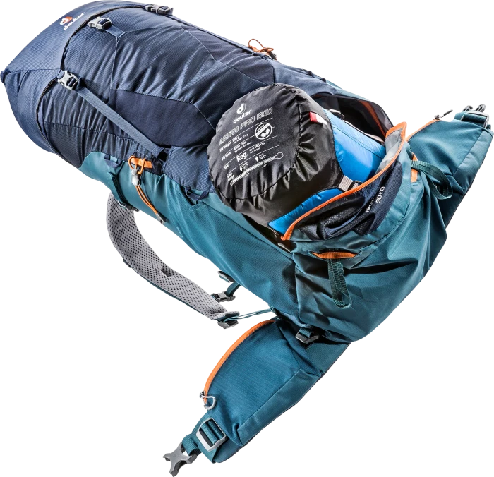 Deuter Aircontact Lite 50+10 navy/arctic