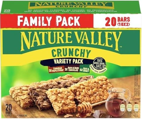 Nature Valley Crunchy Hafer Honig Müsli 210g (5x 42g)