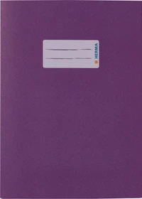 Herma Heftschoner Papier, A5, violett, 10er-Pack