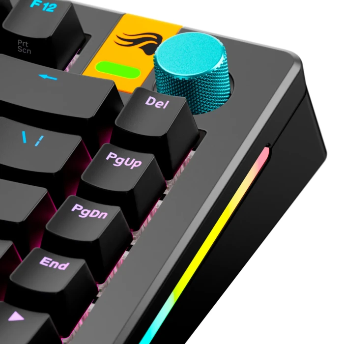 Glorious Gaming Rotary Knob für GMMK 3 PRO Tastatur und GMMK Numpads, Aluminium, Arctic Blue, blau, 1 Taste