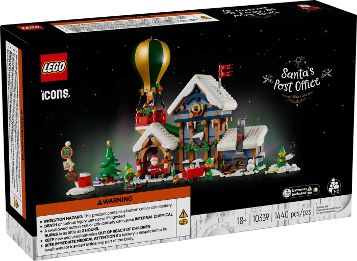 LEGO Icons - Postamt des Weihnachtsmanns