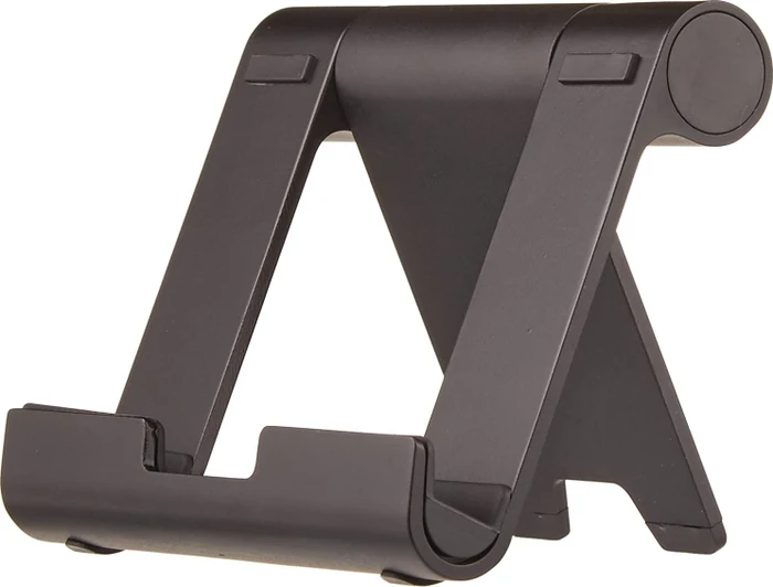 AmazonBasics tragbarer verstellbarer Ständer, Tablet-Stand 4-10", schwarz