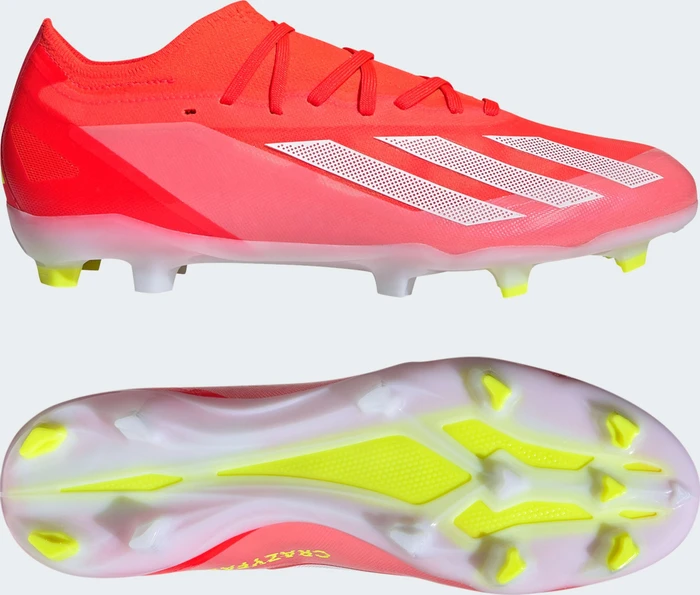 adidas X Crazyfast Pro FG solar red/cloud white/team solar yellow 2