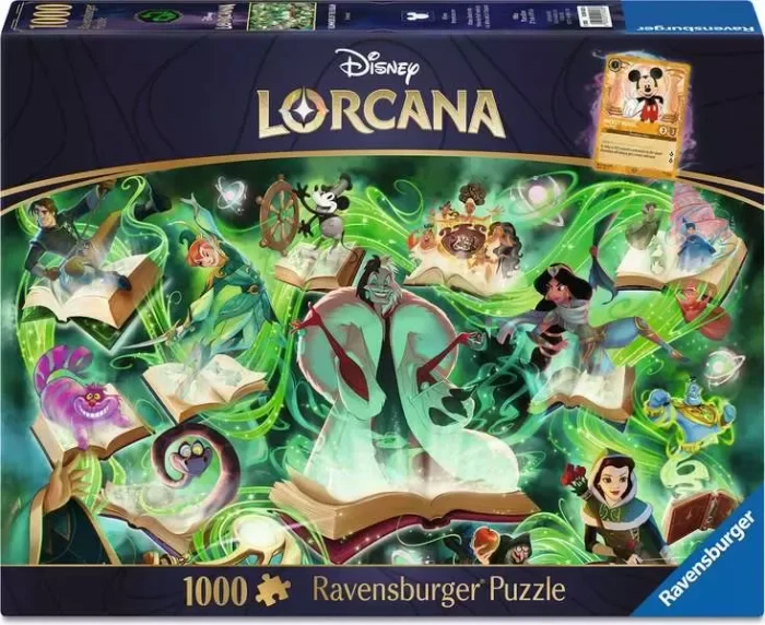 Ravensburger Puzzle Disney Lorcana - Glimmers of the Realm: Emerald