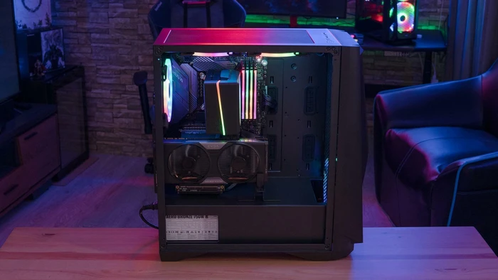 AeroCool Visor, Glasfenster