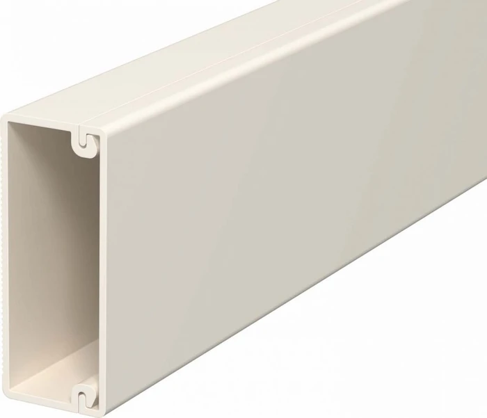 OBO Bettermann WDK20050CW Kabelkanal, 50x20mm, 2m, cremeweiß