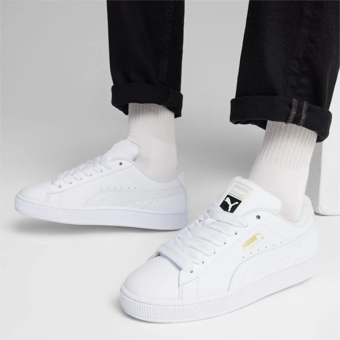 Puma Suede XL Leather puma white/vapor gray