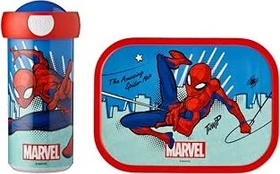 Mepal Campus Verschlussbecher & Brotdose Pausen-Set Spiderman, 2-tlg.
