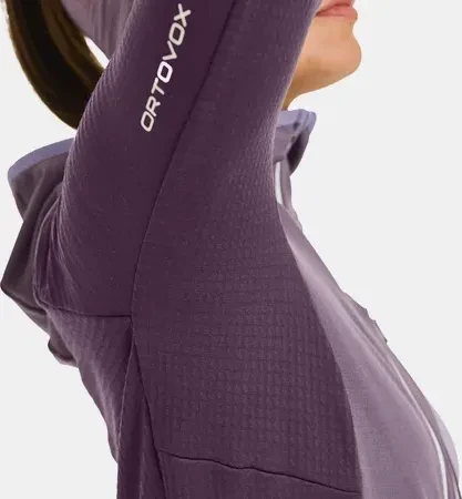 Ortovox Fleece Grid Hoody Funktionsjacke dark wild berry (Damen)
