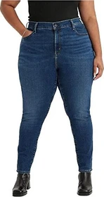 Levi's 721 High Rise Skinny Plus Jeans dark indigo worn in (Damen)