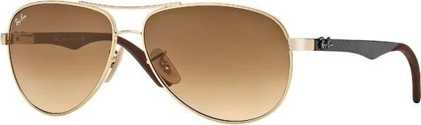 Ray-Ban RB8313 61mm gold/hellbraun
