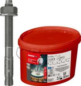 fischer FAZ II Plus 12/10 R Eimer Promo 24 Bolzenanker, M12, 85 Stück