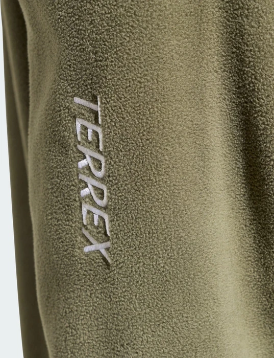 adidas Terrex Multi Essentials Fleece Jacke olive strata (Herren)