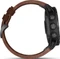Garmin Fenix 5X Plus Sapphire grau mit Lederarmband Vorschaubild