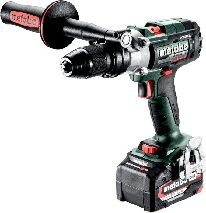 Metabo SB 18 LTX-3 BL I Metal Akku-Schlagbohrschrauber inkl. Koffer + 2 Akkus 5.2Ah