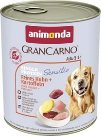 animonda GranCarno Sensitiv Reines Huhn + Kartoffeln, 4.80kg (6x 800g)