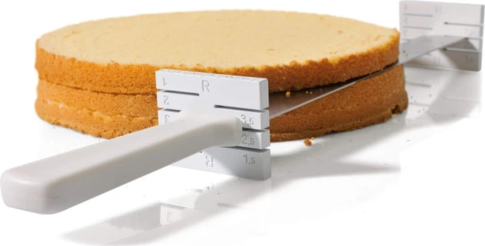 WMF Kaiser Kaiser Inspiration Tortenschneider Messer mit Distanzhalter