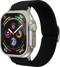 Vonmählen Classic Nylon Loop für Apple Watch (44mm/45mm/46mm/49mm) schwarz