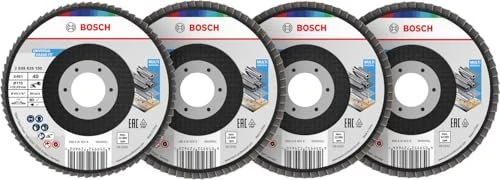 Bosch Professional X451 Fächerschleifscheibe T27, 60-tlg.