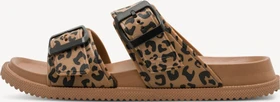 Tamaris Pantolette cognac leopard (Damen)