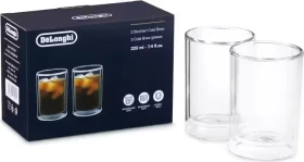 DeLonghi Cold Brew doppelwandige Thermoglas, 2 Stück