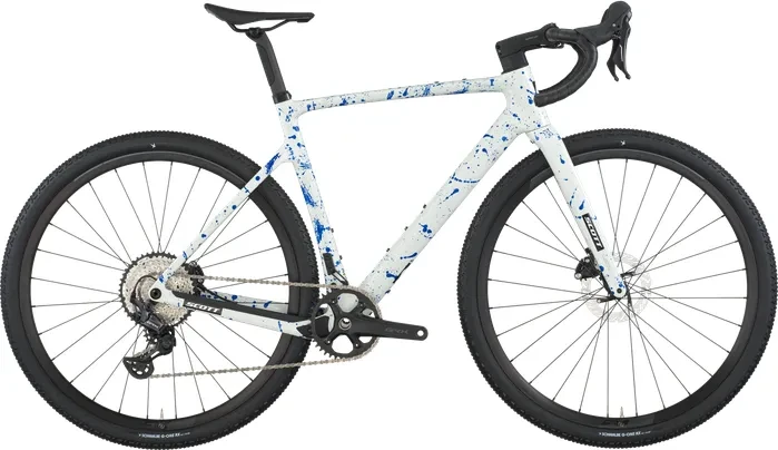 Scott Addict Gravel 30 white/splatter blue Modell 2026